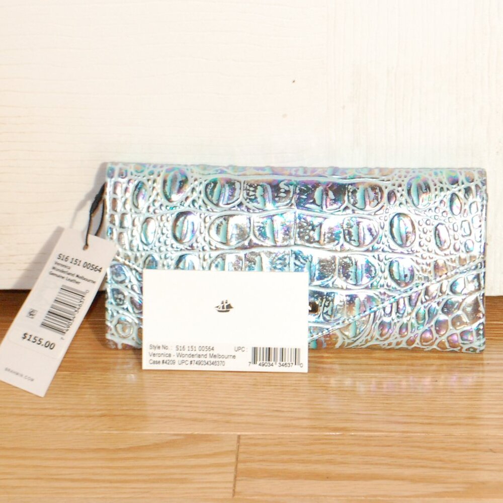 NWT Brahmin Veronica Wonderland Melbourne Wallet